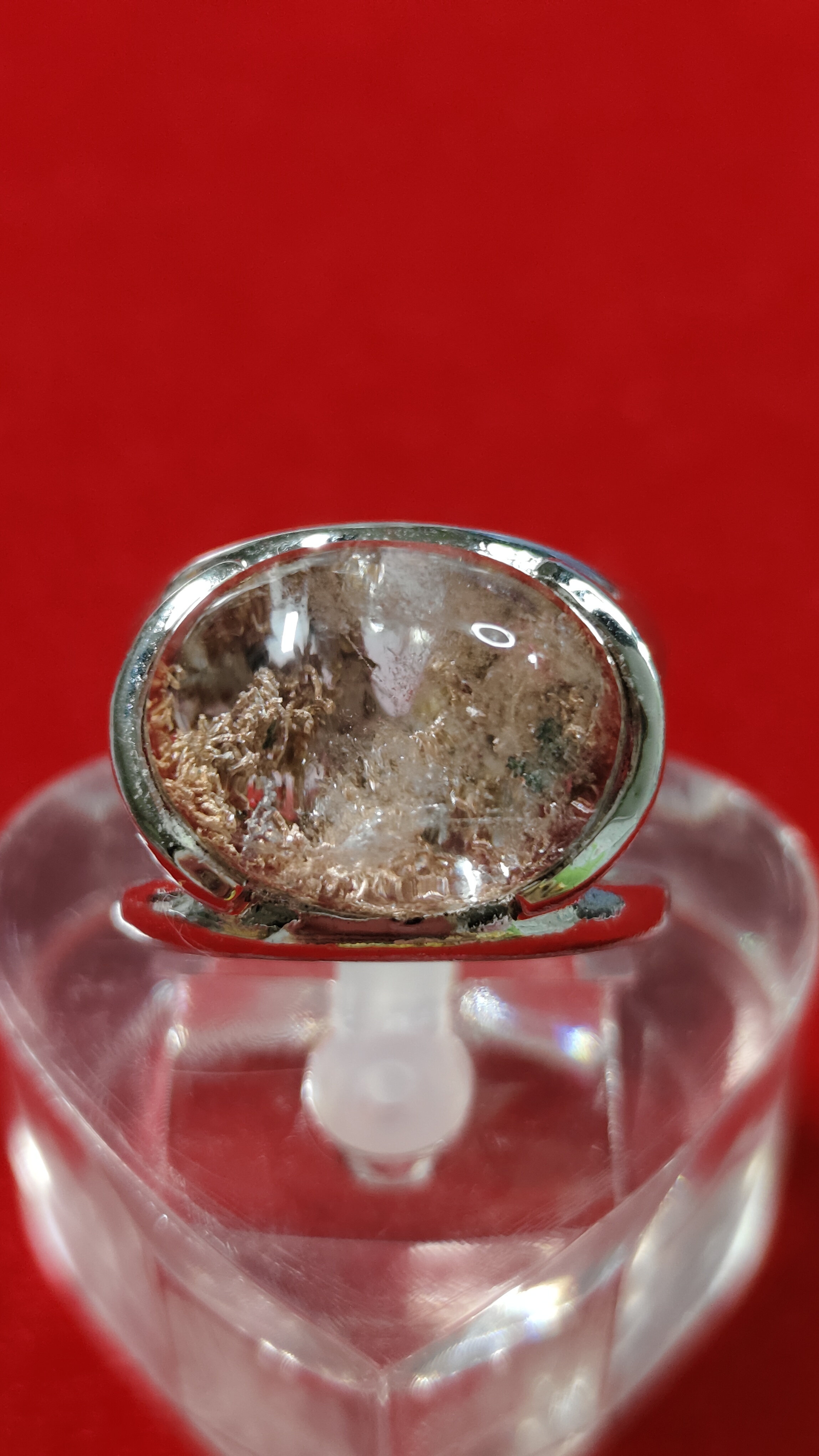 #แหวนแก้วโป่งข่าม รหัสR-0078