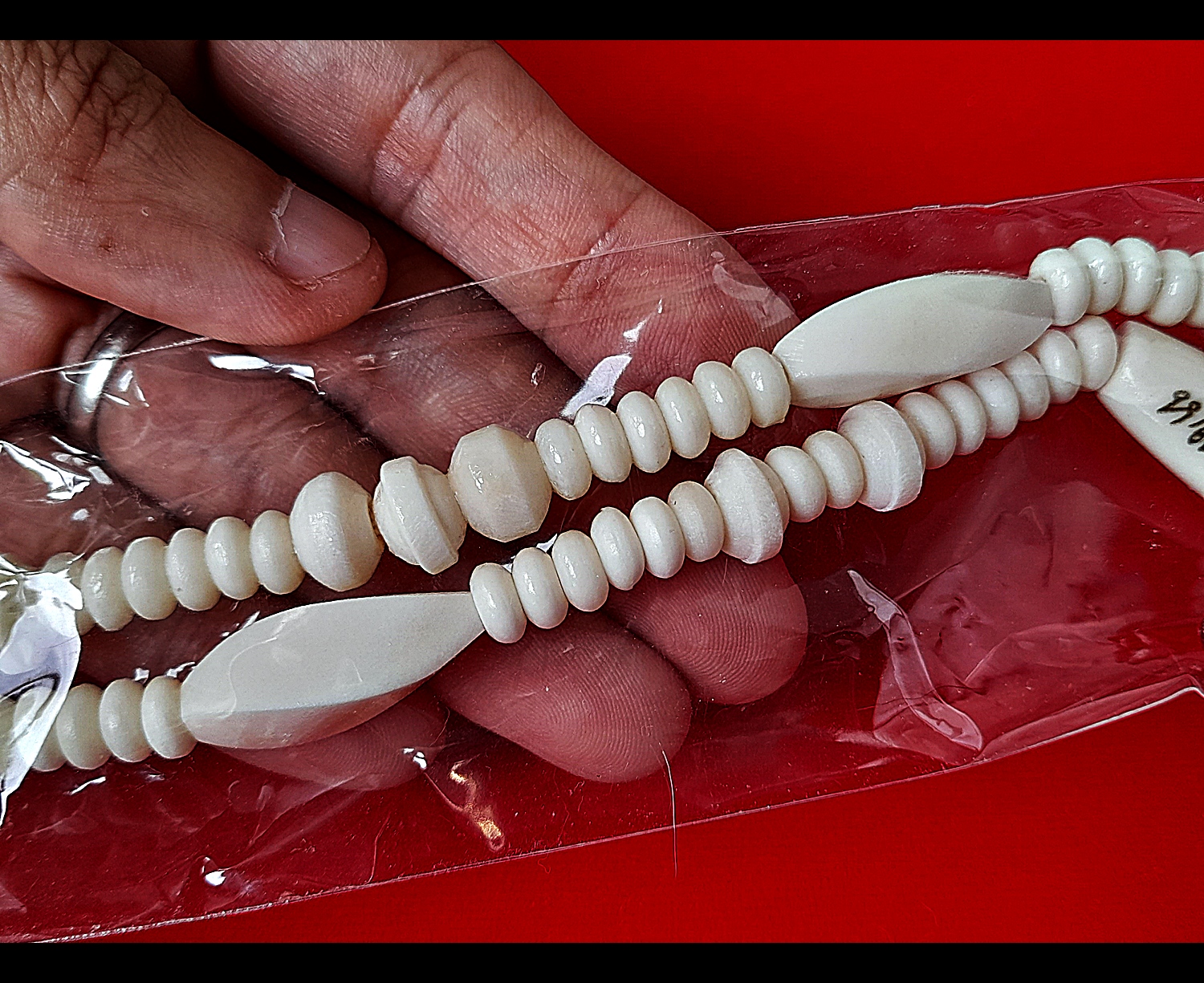 สร้อยคอ เนื้อกระดูกนก - หลวงพ่อกวย วัดโฆสิตาราม(วัดบ้านแค) จ.ชัยนาท ปี2564 - #สร้างและปลุกเสกจากวัดโฆสิตาราม #รับประกันแท้