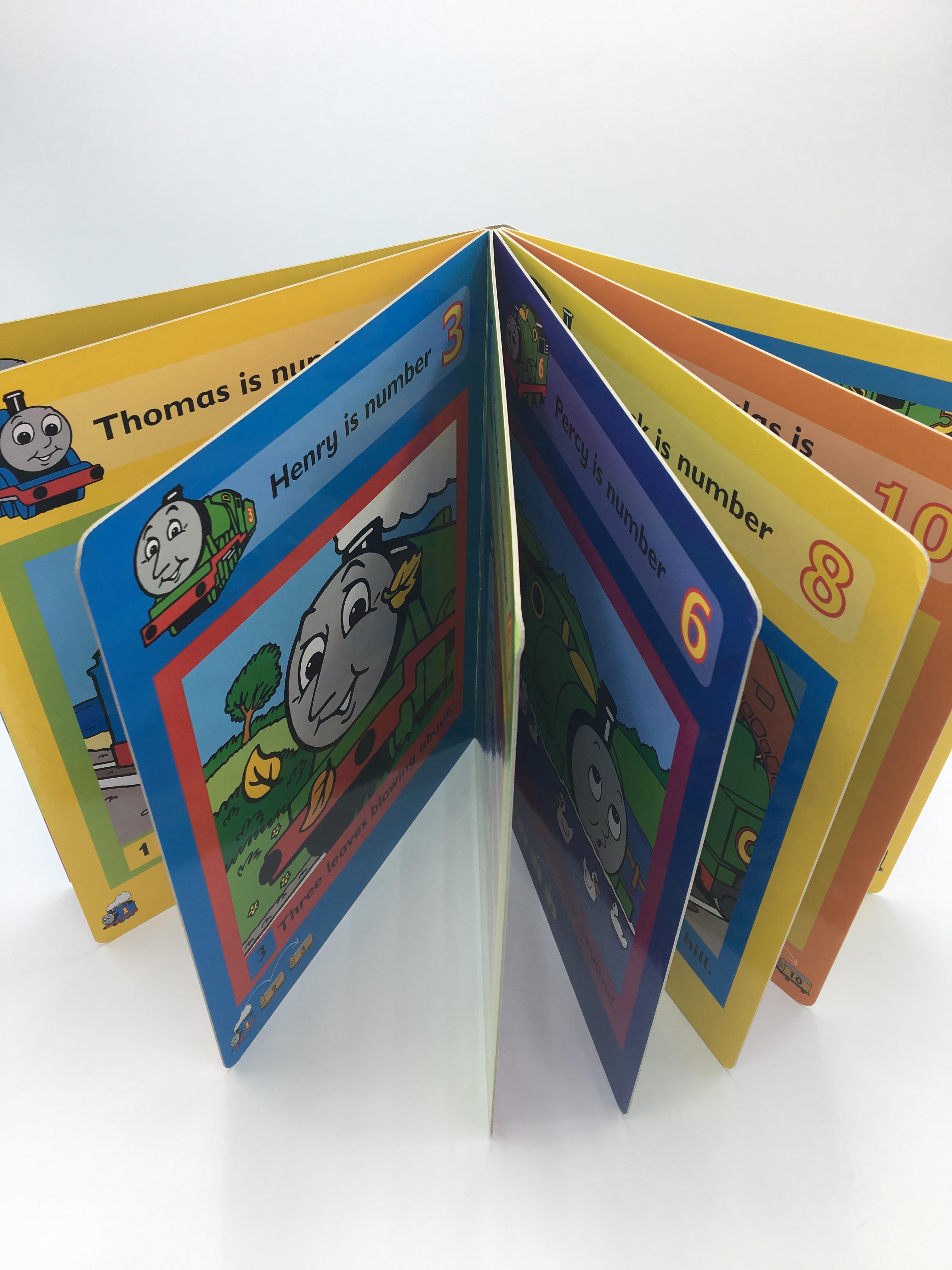 หนังสือรถไฟโทมัสสอนนับเลข Thomas & Friends Thomas' 123 Learn to count with Thomas!