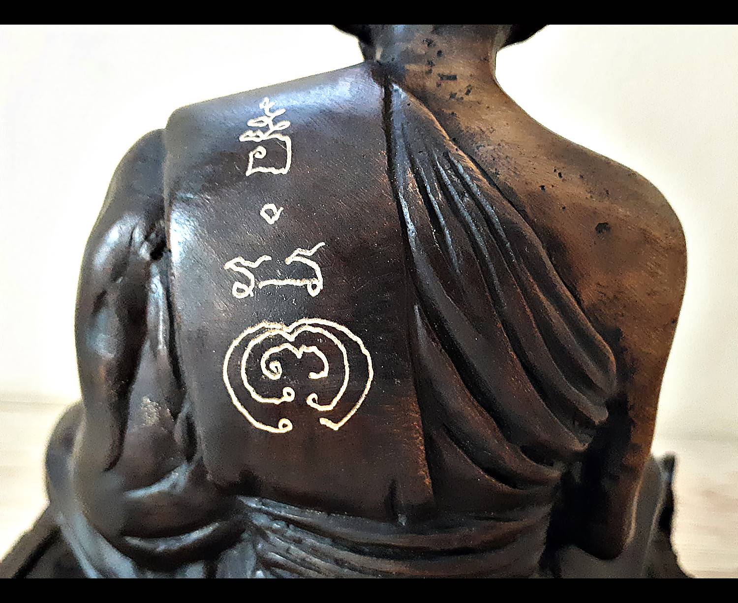 รูปหล่อ หลวงปู่ศุข วัดปากคลองมะข่ามเฒ่า ชัยนาท หน้าตัก5นิ้ว เนื้อทองเหลืองโลหะ