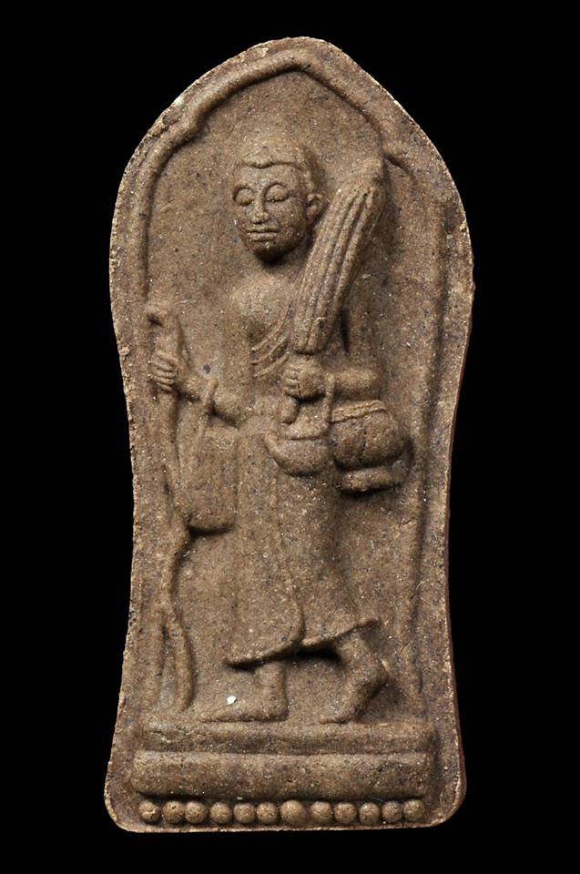 พระสีวลี มหาลาภ หลัง พระสังกัจจายน์ (ยันต์พระเจ้าห้าพระองค์ ยันต์ดวงแก้วพระสีวลี) - เนื้อผง ผสมผงมวลสารเก่า หลวงพ่อกวย วัดโฆสิตามราม - รุ่นแรงครู ปี2560 (ผสมผงมวลสารเก่าของหลวงพ่อกวย) #รับประกันแท้