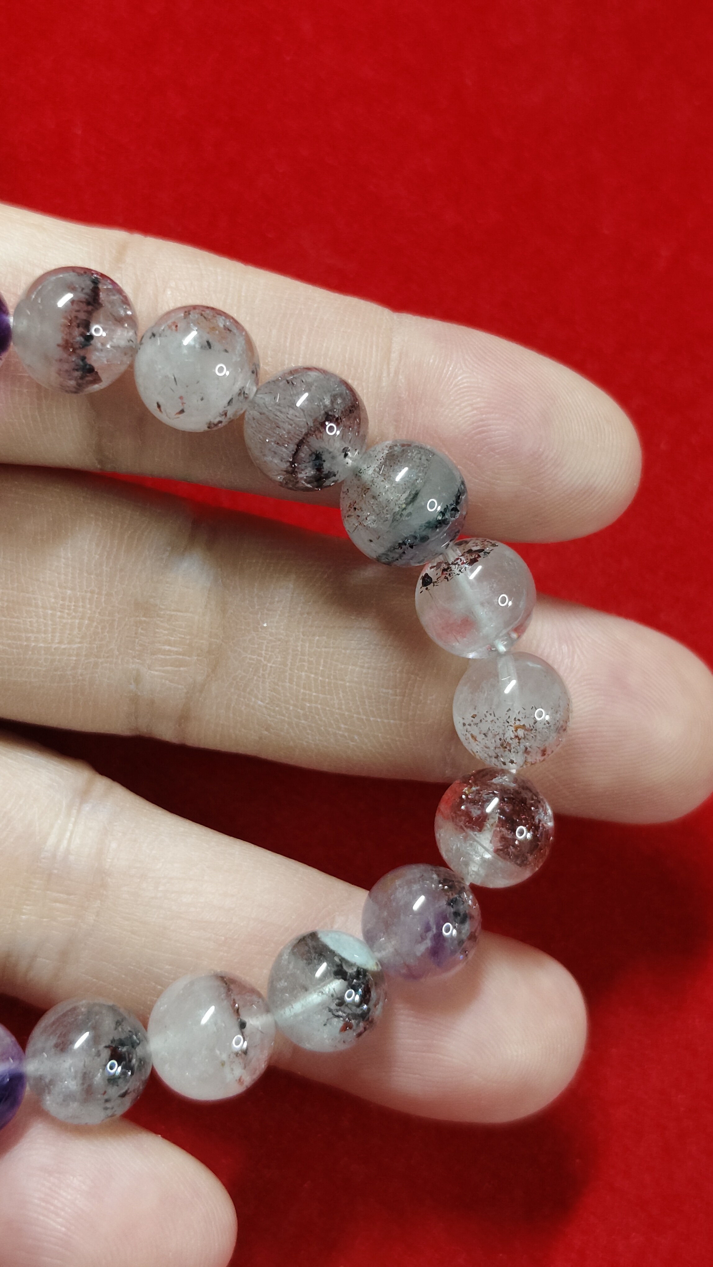 #ข้อมือหินซูเปอร์เซเวนรหัสbh-0038