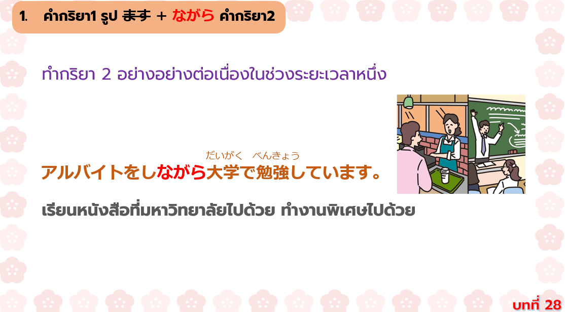 คอร์สเรียนออนไลน์ ภาษาญี่ปุ่นพื้นฐาน – สนุกกับไวยากรณ์ญี่ปุ่น คำศัพท์ และคันจิ 3