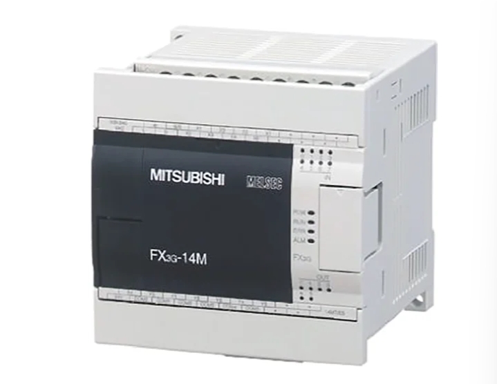 MITSUBISHI PLC MODEL:FX3G-14MR-DS 8 Inputs, 6 Outputs, Relay