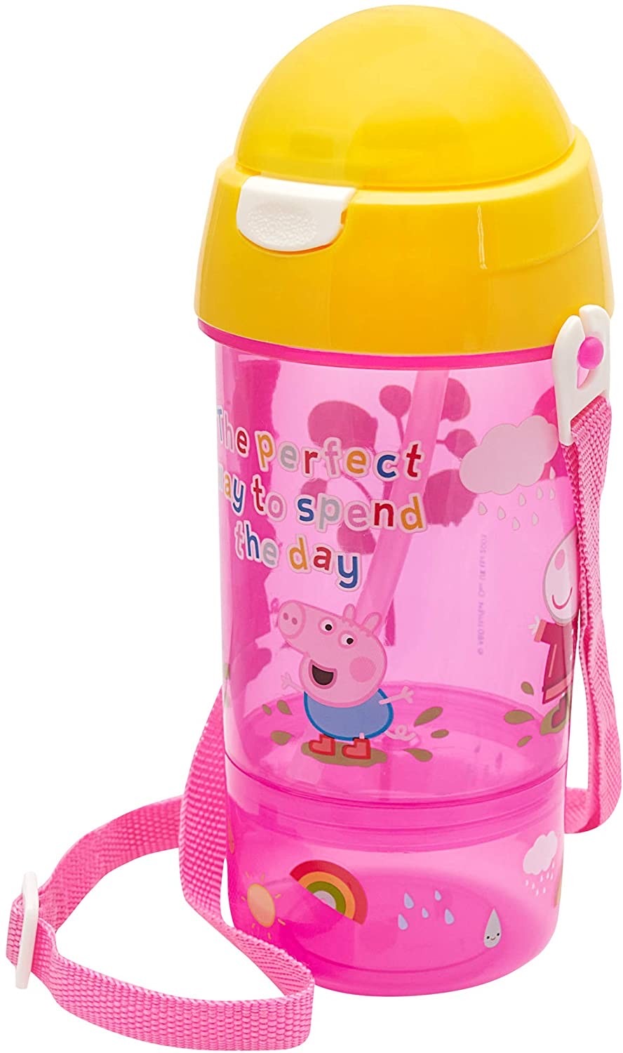 กระติกน้ำพร้อมกล่องบรรจุของว่าง DNC Polar Bear Peppa Pig "The Perfect Way to Spend the Day" Sip and Snack Canteen