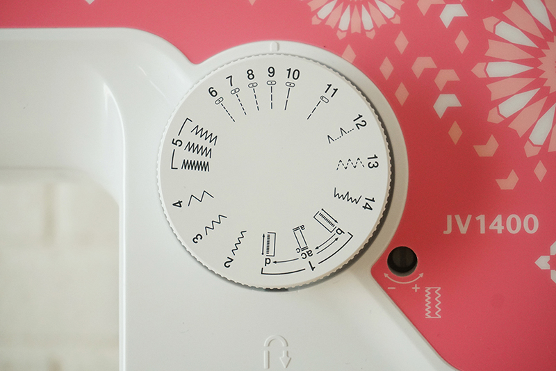 จักรเย็บผ้า Brother รุ่น JV-1400