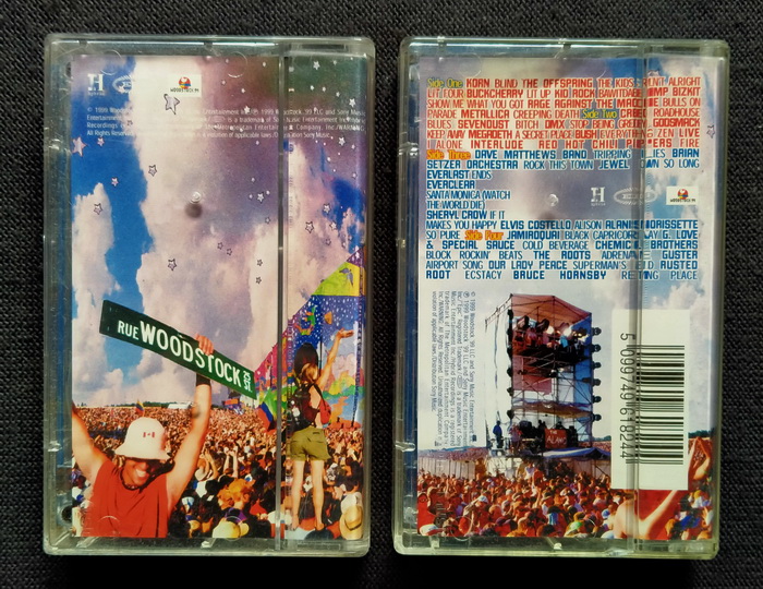 เทป Woodstock '99 (อัลบั้มคู่)