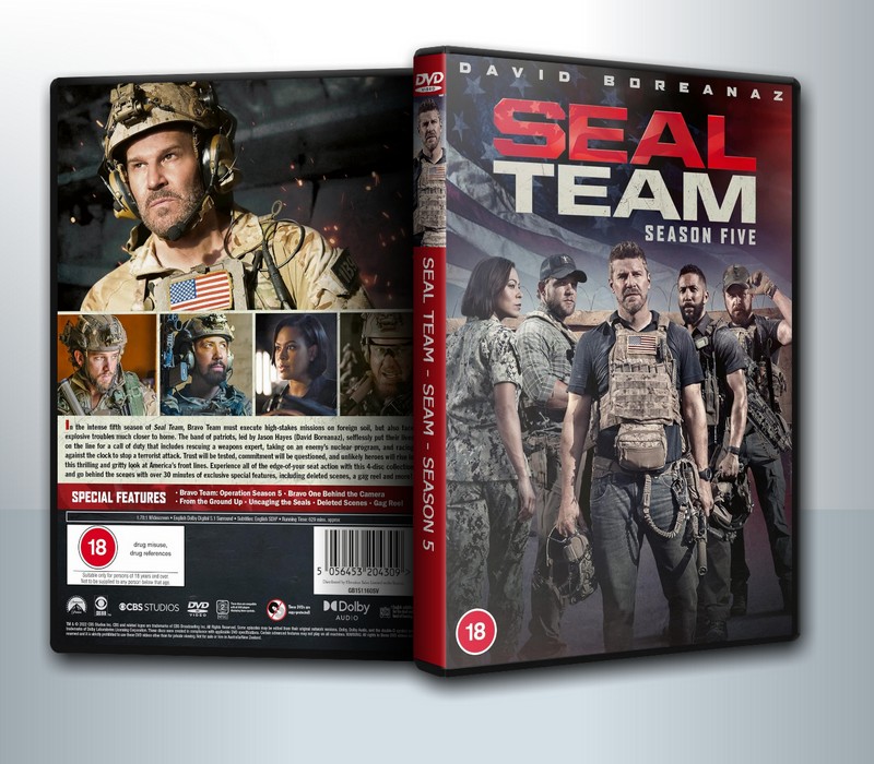 SEAL Team Season 5 สุดยอดหน่วยซีลภารกิจเดือด ปี 5 ( 2 DVD )