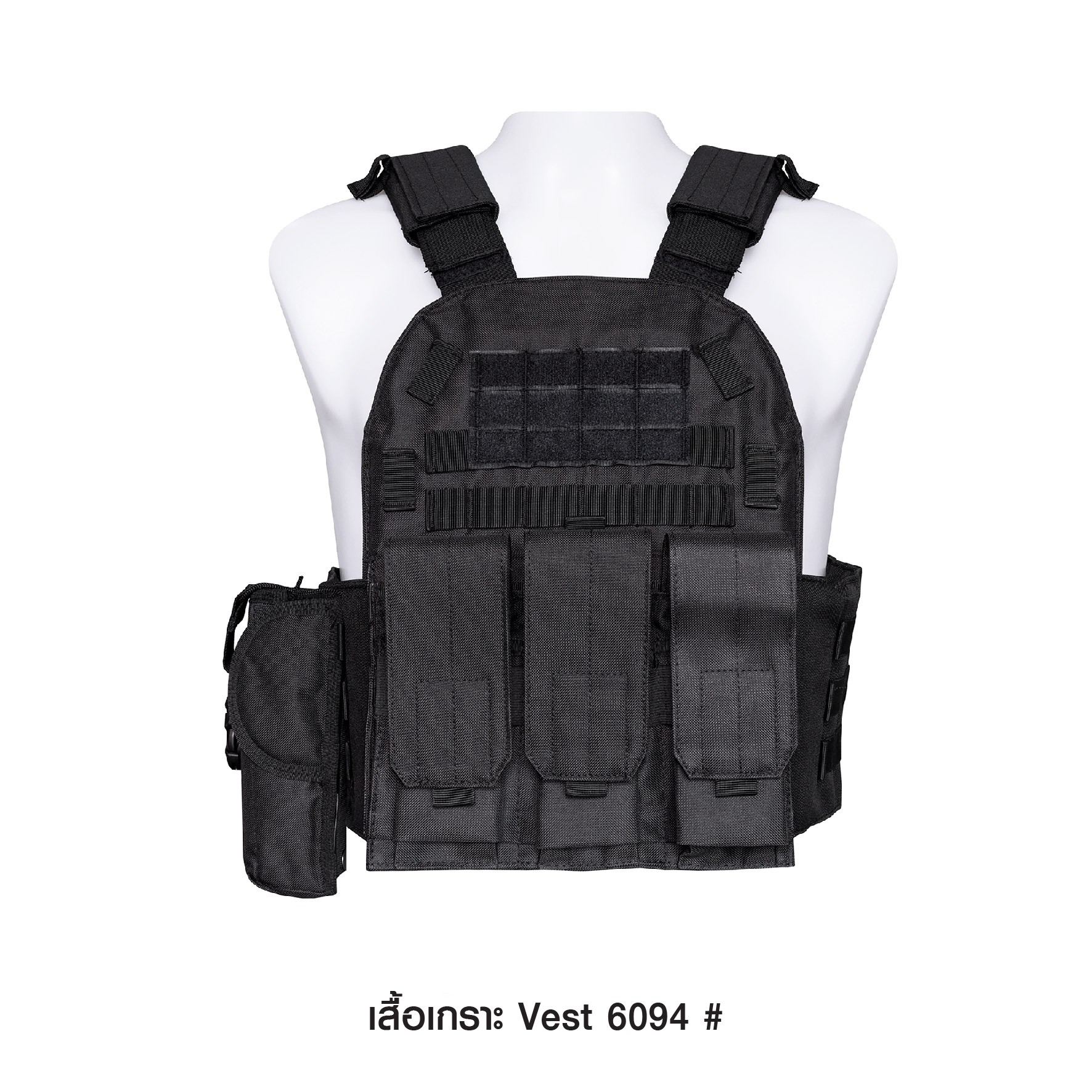 🇹🇭⫸ เสื้อ Vest #6094 ผ้า 600D