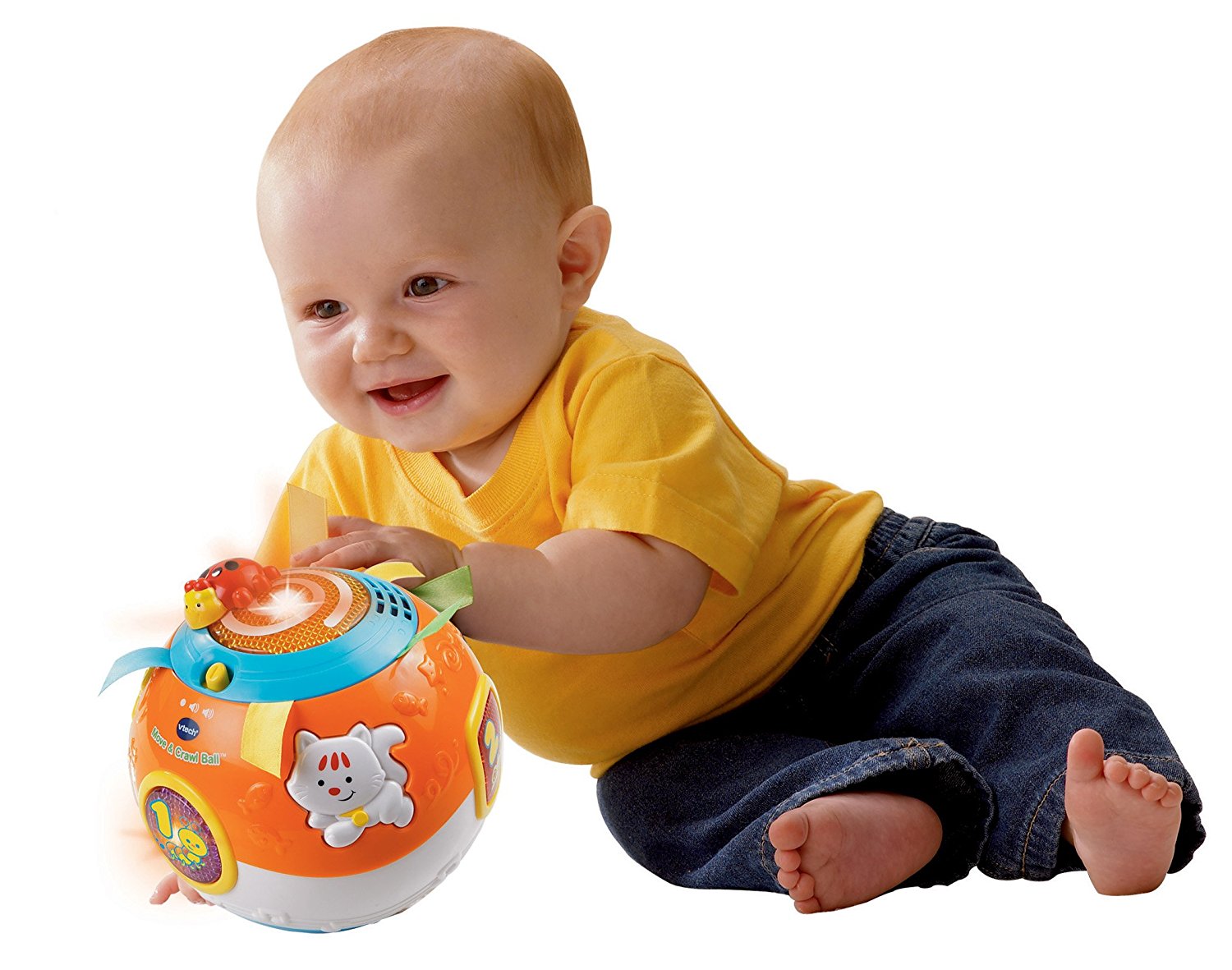 แพ็คคู่ของเล่นยอดฮิต VTech Move and Crawl Ball & Storytime Rhymes Book