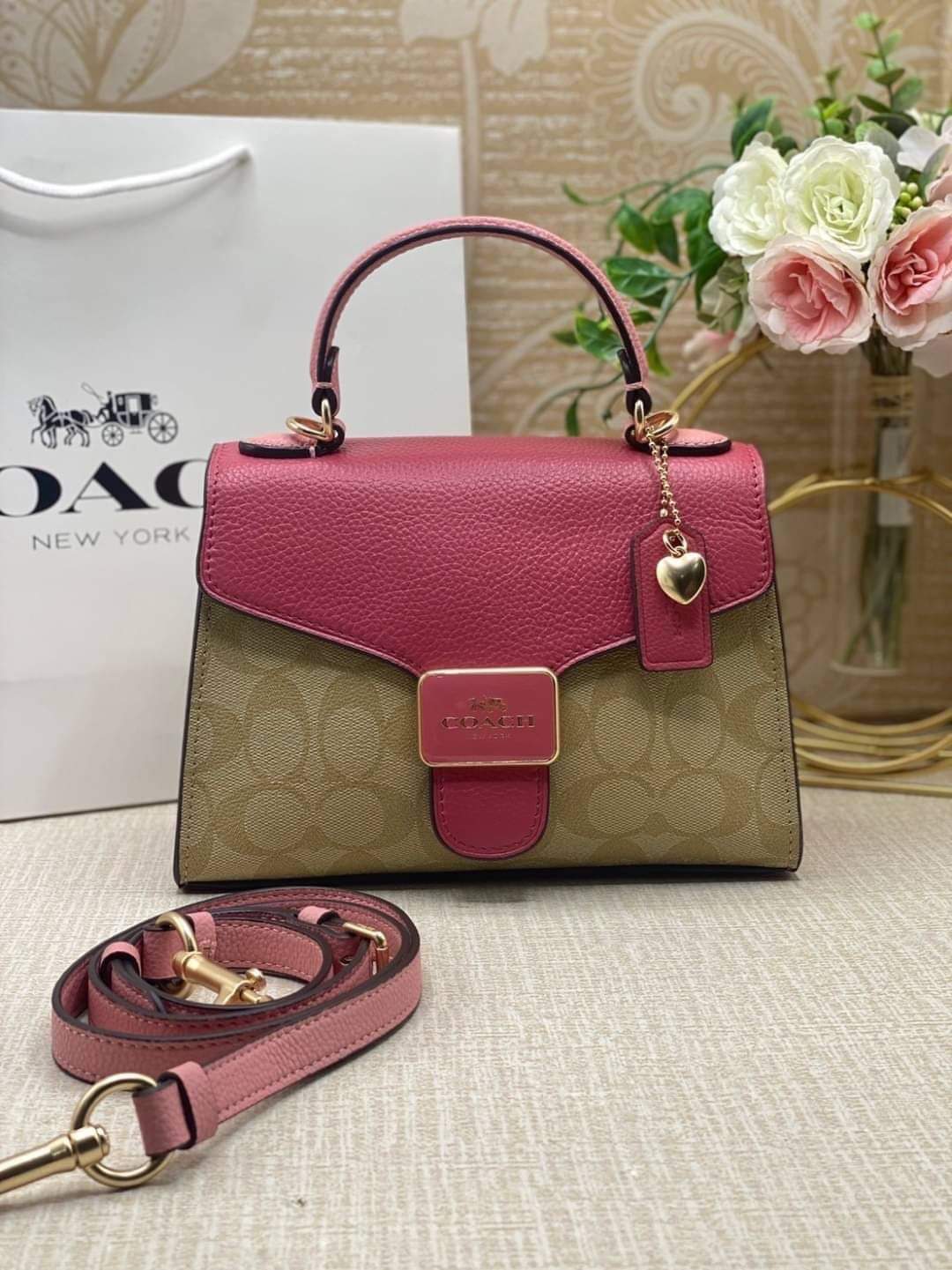 Coach C1325 Pepper Satchel (แอดไลน์ก่อนสั่งซื้อ)