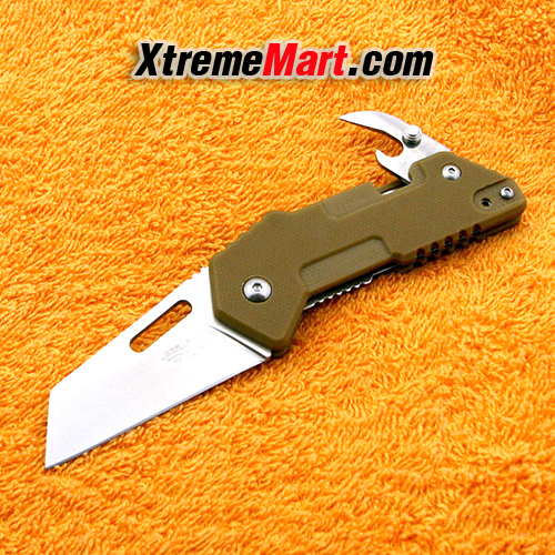 มีดพับ SANRENMU GA-T11 ด้ามสีทราย Multifunction Tools Folding Knife