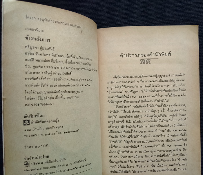 ข้างหลังภาพ