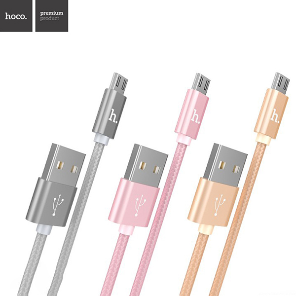 สายชาร์จถัก Hoco X2 ของแท้ ประกัน 1 ปี