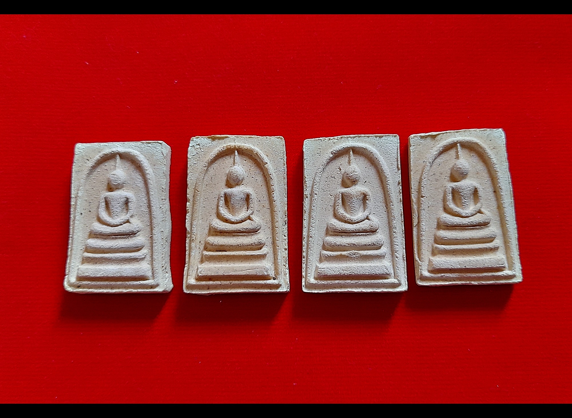 พระสมเด็จ ฐาน3ชั้น หลังตราปั้มแดง ปี48 #รับประกันแท้และทัน - หลวงพ่อฉาบ วัดศรีสาคร จ.สิงห์บุรี