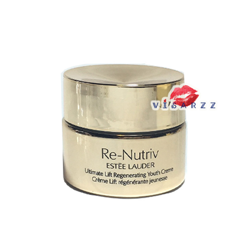 Estee Lauder Re-Nutriv Ultimate Lift Regenerating Youth Creme 7mL เอสเต้ รีนูทรีฟ ครีมที่มอบผิวที่แลดูอ่อนเยาว์ ดูสุขภาพดี แลดูกระชับขึ้นอย่างเห็นได้ชัด ช่วยรับมือกับสัญญาณความร่วงโรยผิว ให้ผิวได้รับการบำรุงและชุ่มชื้นอย่างล้ำลึก