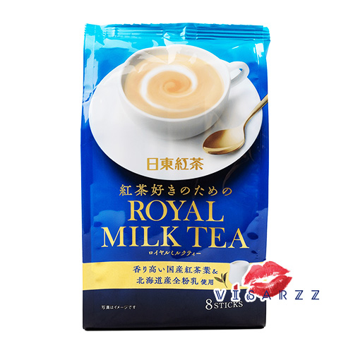 (BBE.02/27) ซองพกพา 8 ซอง Nitto Kocha Instant Royal Milk Tea 8 ซอง 112g ชานมสำเร็จรูปจากประเทศญี่ปุ่น แบบ 3 in 1 ชงสะดวก ทานง่าย รสชาดอร่อย