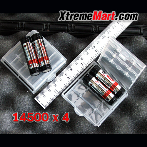 กล่องใส่แบตเตอรี่ AA, 14500