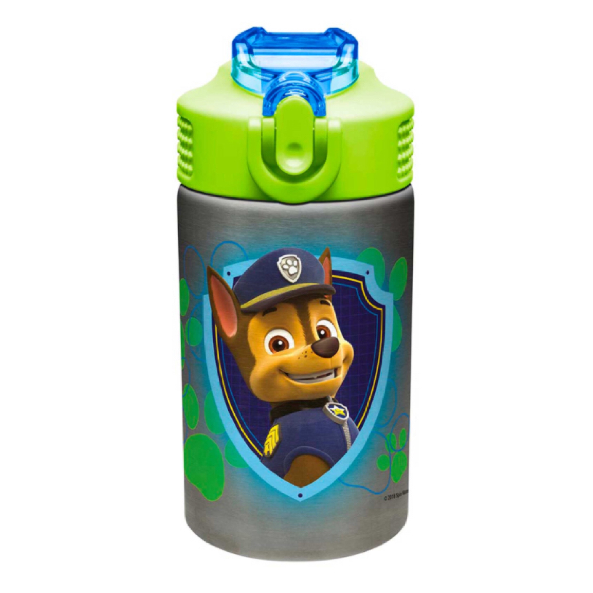 กระติกน้ำสเตนเลสพร้อมหลอดดื่ม Zak! Paw Patrol Stainless Steel Reusable Water Bottle (Green)