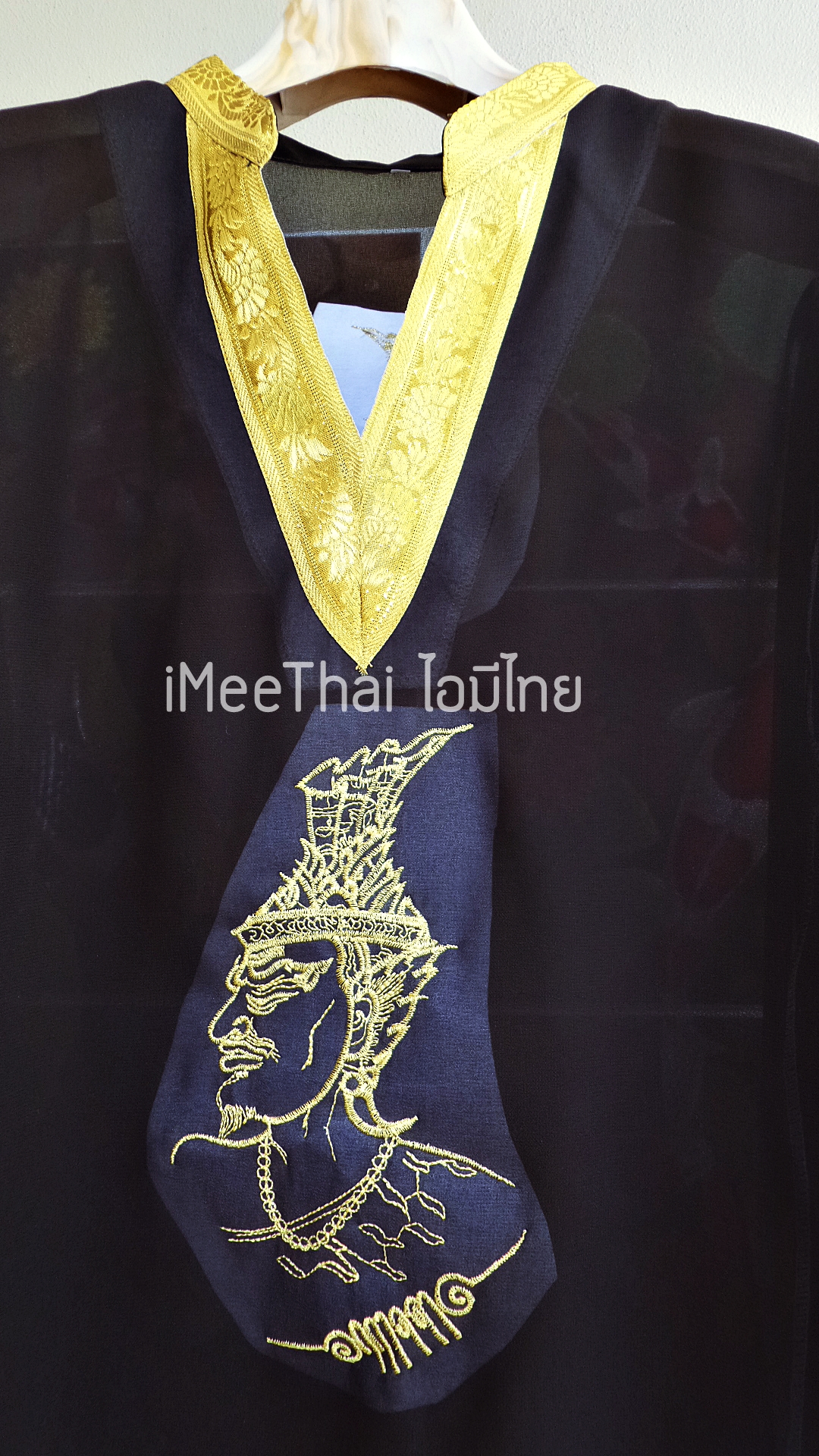 เสื้อสีดำแขนยาว ปัก พ่อแก่ฤาษี