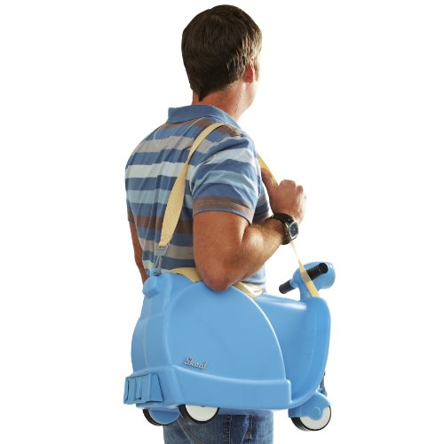 กระเป๋าเดินทางขับขี่ได้สำหรับเด็ก Skoot Children's Ride-On Suitcase (Hot Pink)