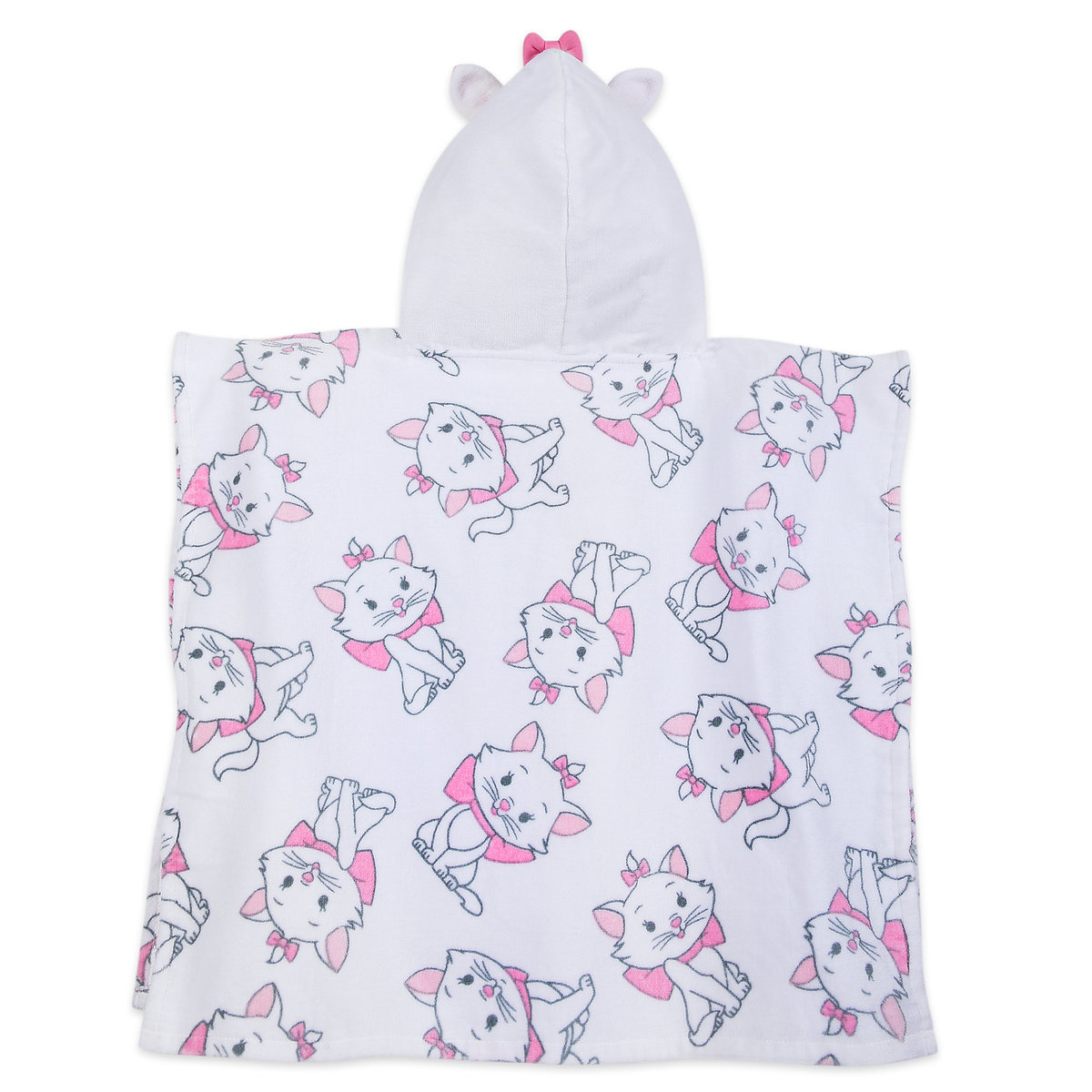 ผ้าเช็ดตัวแบบมีฮู้ดสำหรับเด็ก Disney Marie Hooded Towel for Girls