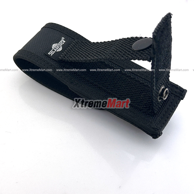 ซองไนล่อนแข็ง Solarforce ปลายเปิด Nylon Sheath Pouch Holder Holster (Black)