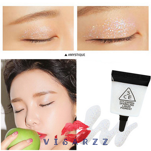 3CE Sparkling Liquid Pigment 9g # Mystique อายแชโดว์ พิกเม้นท์แบบเนื้อเจล ผสมกลิตเตอร์วิ้งค์ๆ สามารถผสมกันเพื่อสีที่สวยยิ่งขึ้น