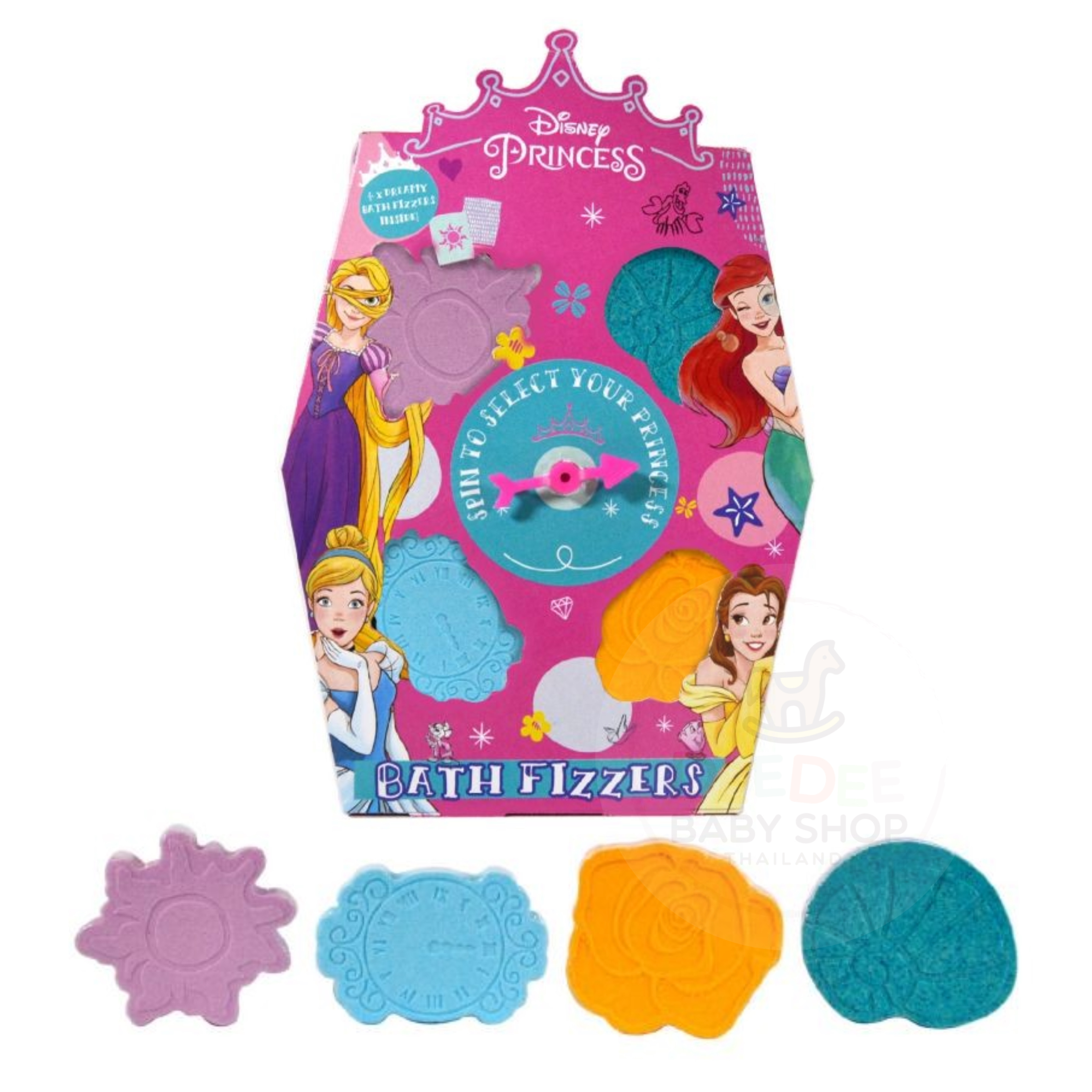 บาธฟิซเซอร์สำหรับเด็ก Disney Princess Dreamy Bath Fizzers