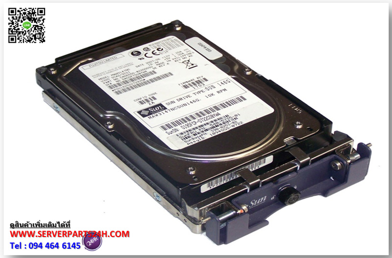 390-0160 [ขาย จำหน่าย ราคา] Sun 36.4GB (Seagate ST336607LC) 10K Rpm, Sun Fire V60x/V65x Ultra-320 SCSI Hard Drive | Sun
