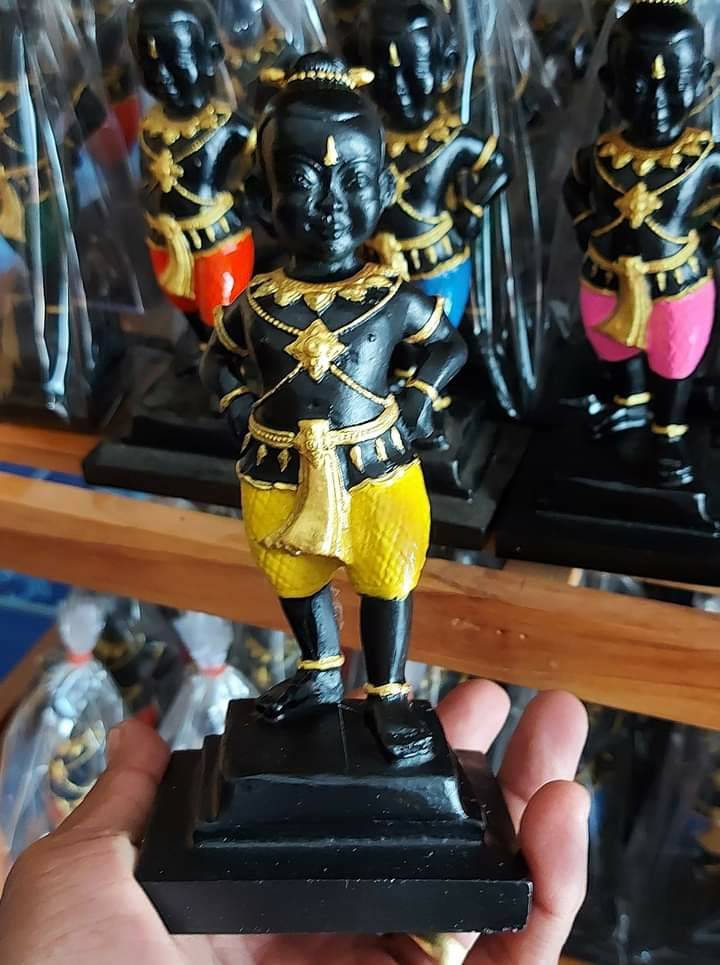 รูปหล่อ รูปปั้น กุมาร (ยังไม่ได้ปลุกเสก) เนื้อแร่เหล็กน้ำพี้ (ขายปลีก ขายส่ง)