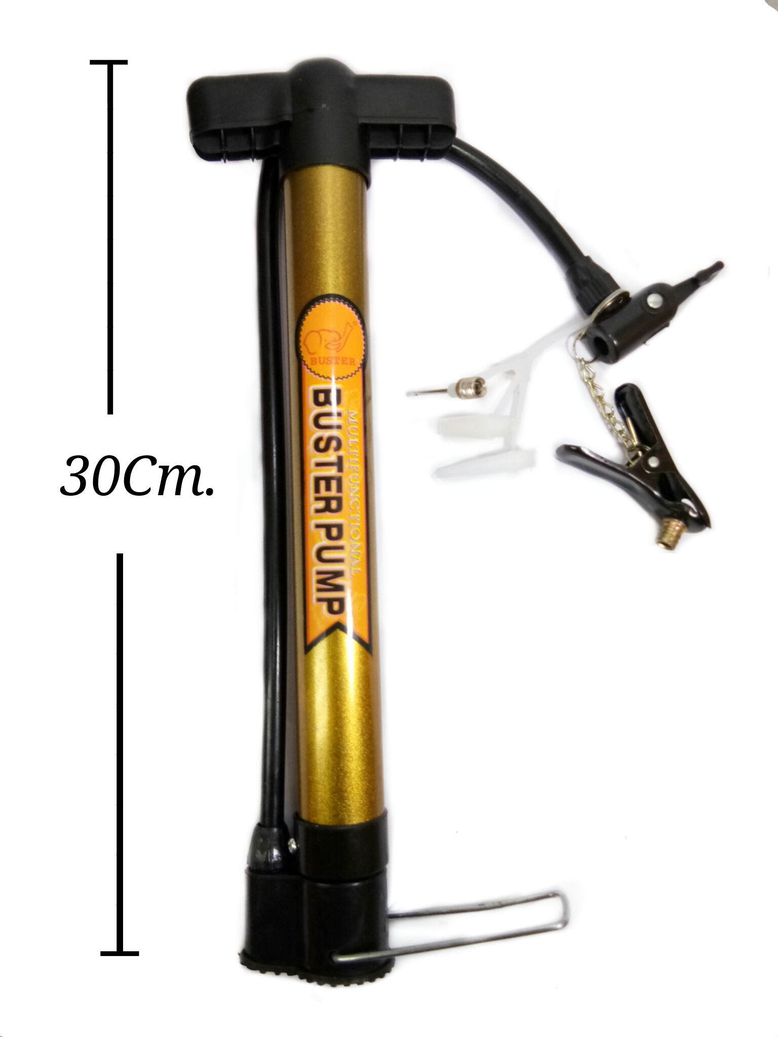 ที่สูบลมพกพาอเนกประสงค์ BUSTER PUMP