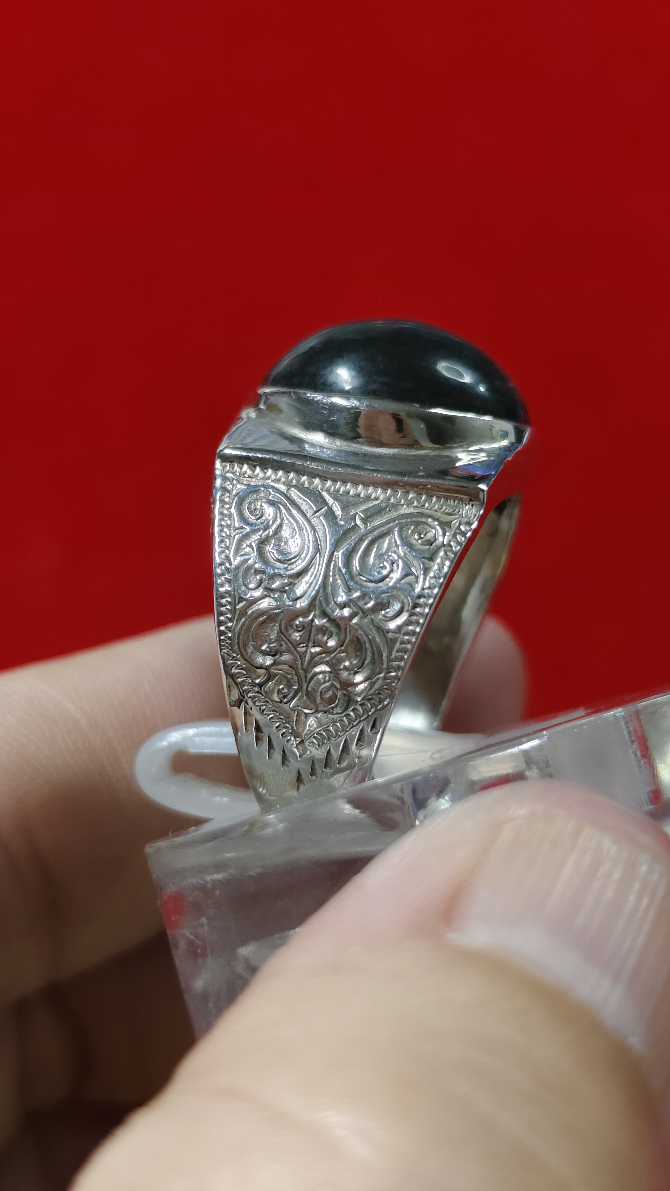 #แหวนแก้วโป่งข่าม รหัสR-0090