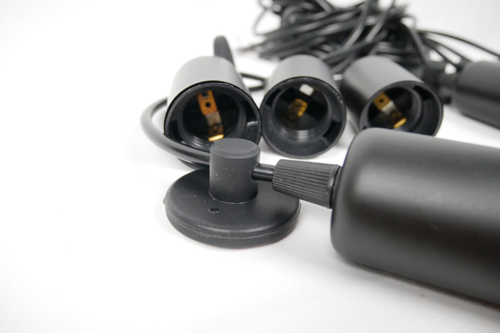 โคมไฟระย้า ติดเพดาน สไตล์นอร์ดิกวินเทจ รุ่น 8 หัว (เฉพาะตัวโคม)