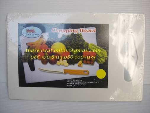 P09214 เขียงพลาสติก (16.5*25.5*0.5 cm) No.169 (ราคาส่งต่อ 12 โหล:144 อัน:เฉลี่ย 12 บ/อัน)