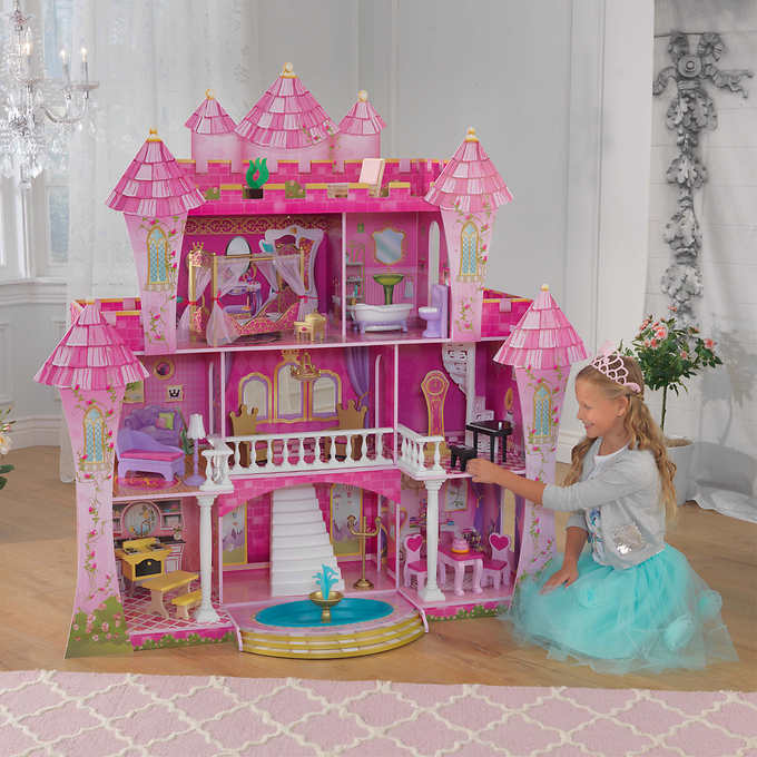 ปราสาทตุ๊กตาหลังยักษ์สุดอลังการ KidKraft Far Far Away Dollhouse