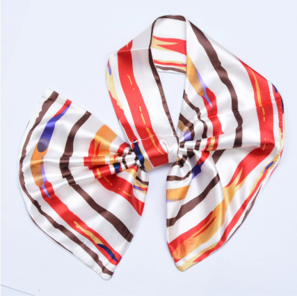 ผ้าพันคอ,ผ้าผูกคอ,โบว์ติดเสื้อ,Bow Tile AO6807030 สีภาพ