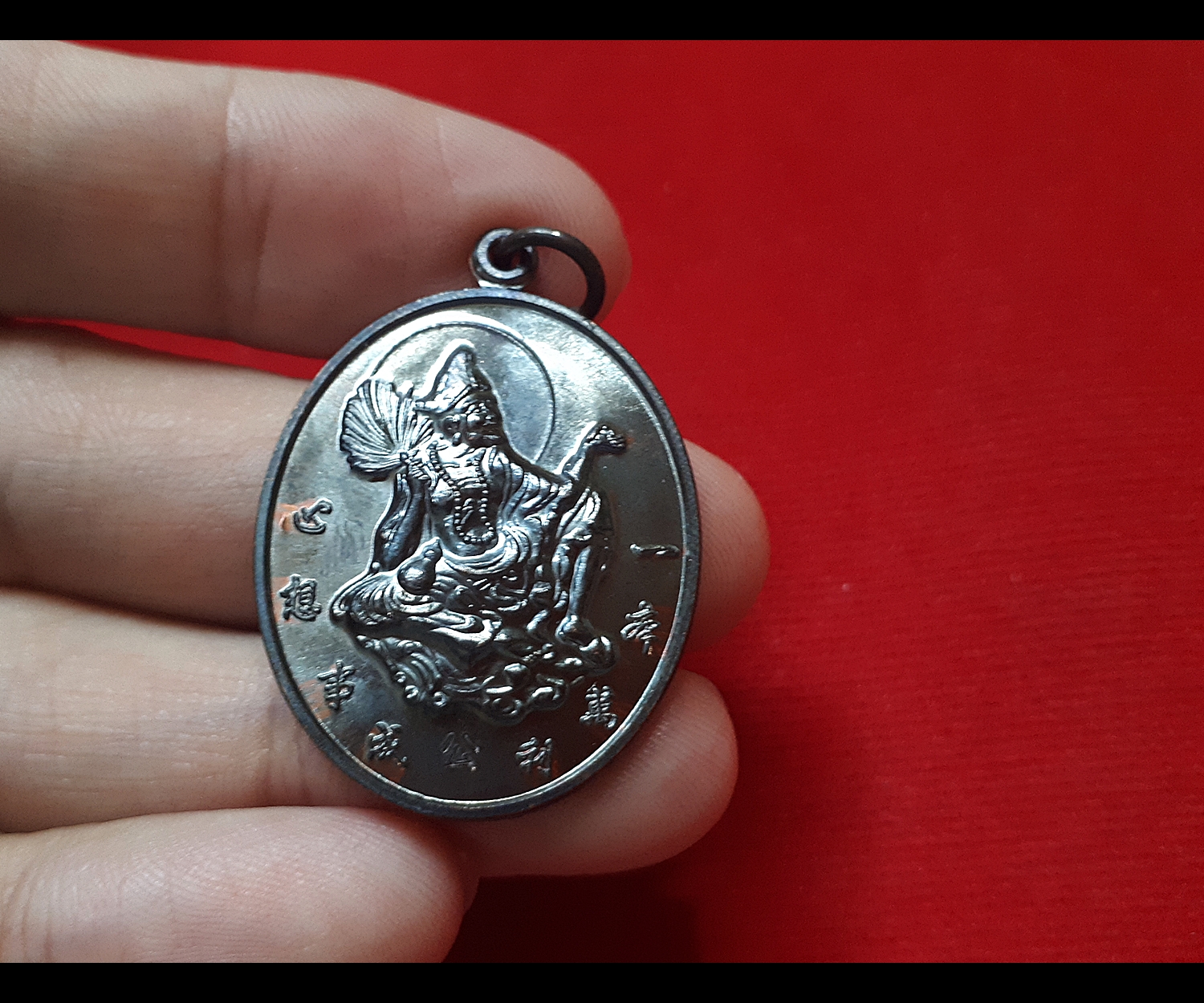 เหรียญพระอรหันต์จี้กง หลังยันต์ฟ้าประทานพร ปี2557 #รับประกันแท้ เนื้อทองแดงรมดำ