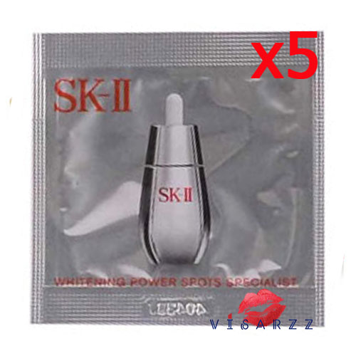 (แพค 5 ซอง) SK-II Whitening Power Spots Specialist 0.7mLx5 = 3.5mL เซรั่มที่ตรงเข้าแก้ปัญหาจุดด่างดำบนใบหน้าที่ลดเลือนยาก