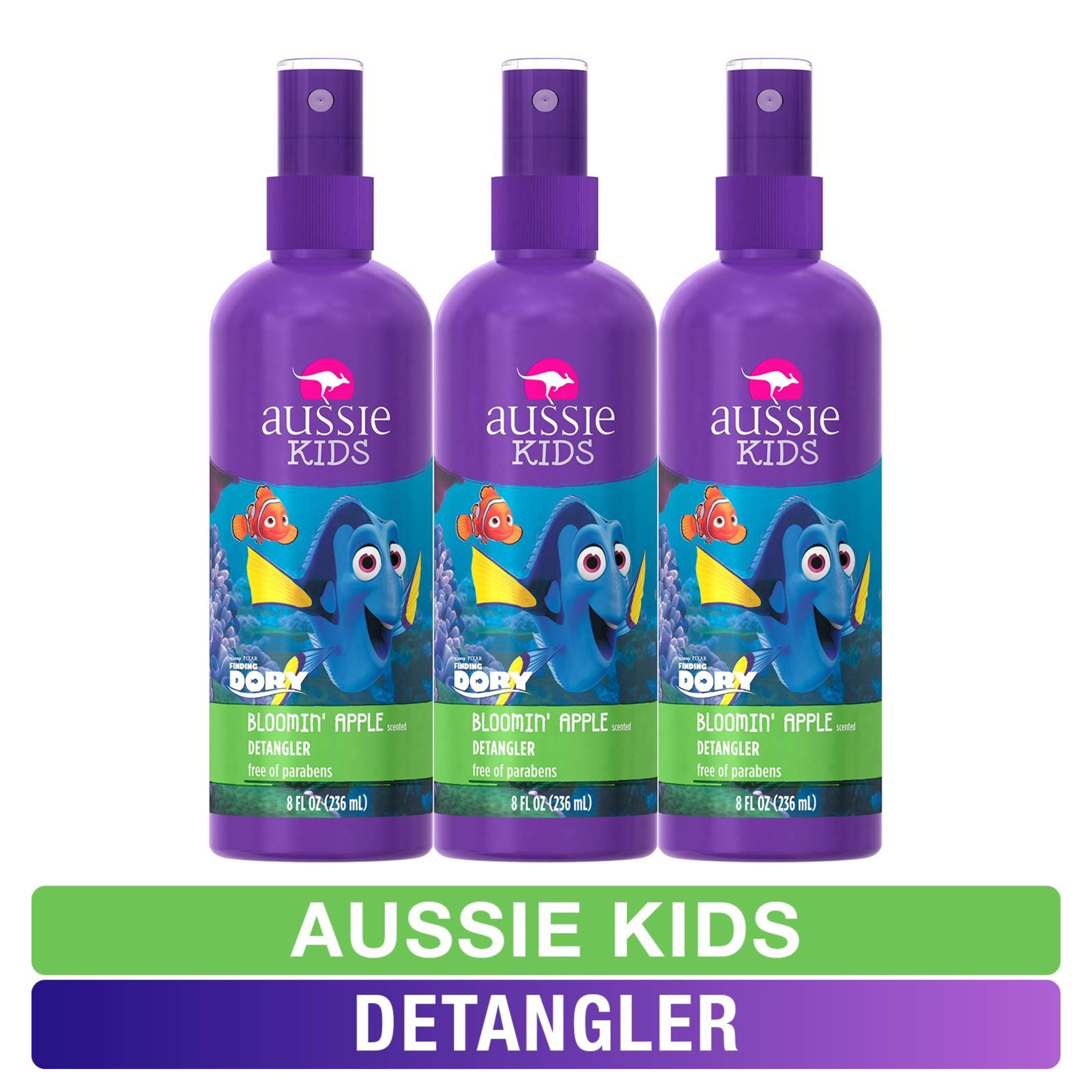 สเปรย์ลดปัญหาเส้นผมพันกันสำหรับเด็ก AUSSIE KIDS Bloomin' Apple Detangler