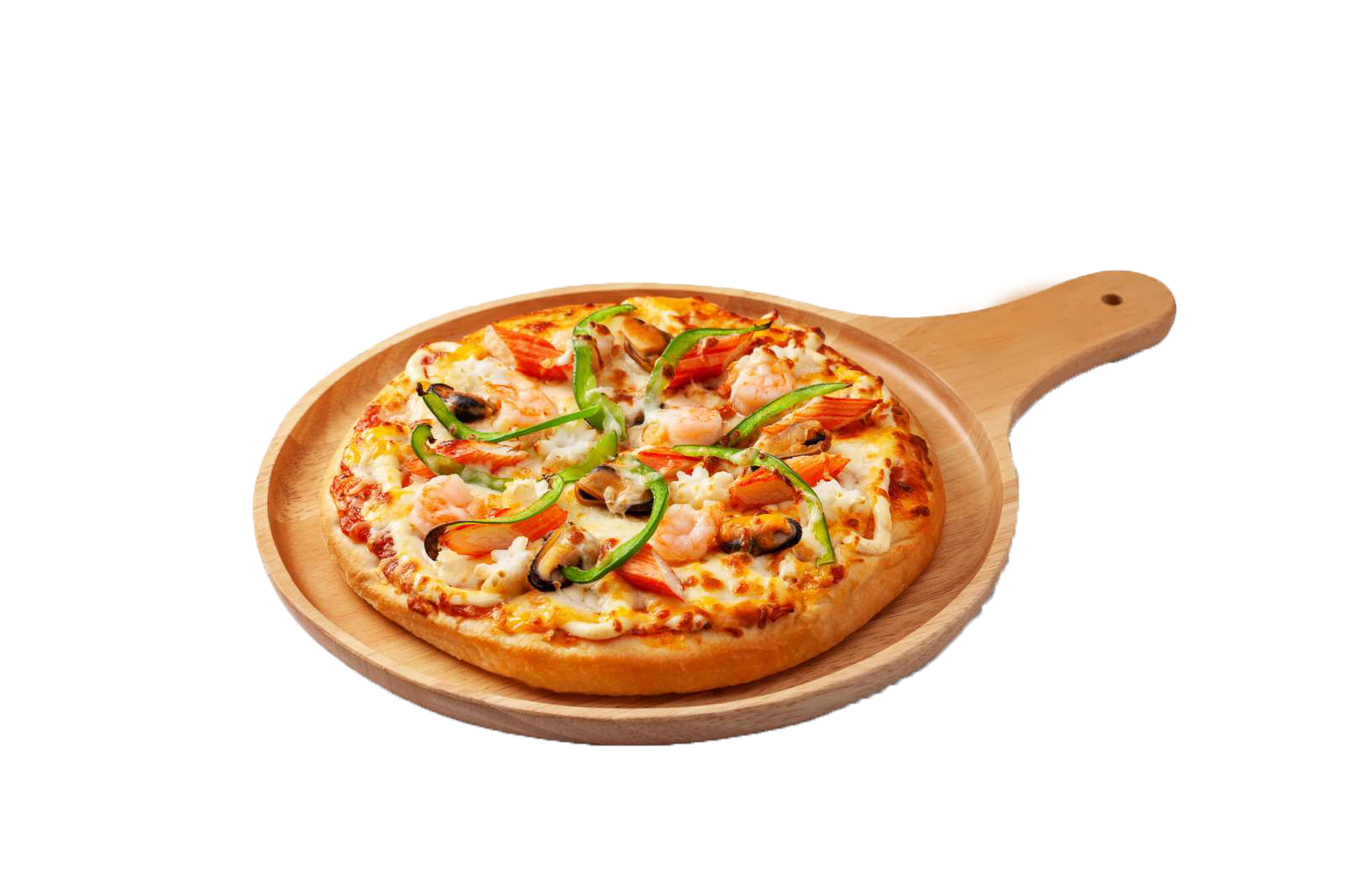 Pizza Seafood พิซซ่าหน้าซีฟู้ด