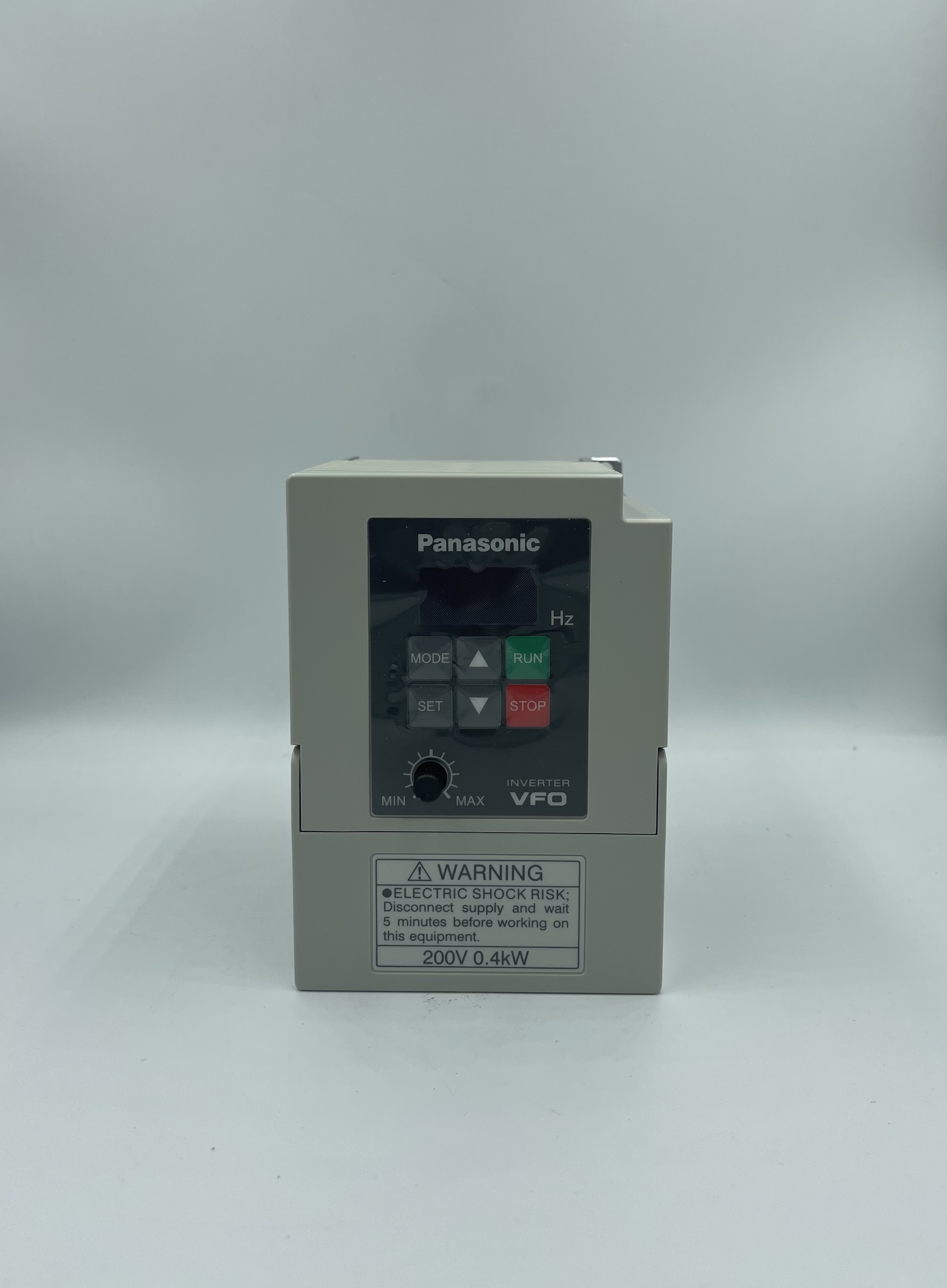 Panasonic Inverter Model BFV00042GK (0.5HP 0.37kW) Input 1-Phase 220V Output 3-Phase 220V