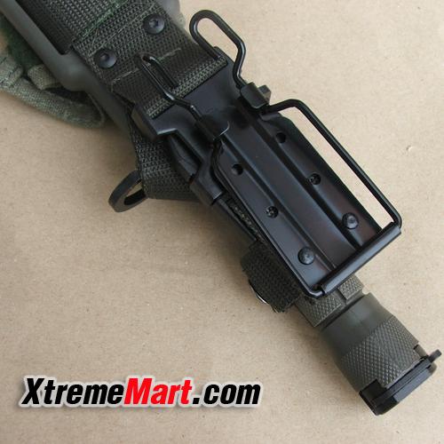 มีดใบตาย M9 มีดติดปลายปืนไรเฟิลตระกูล M16, AR15, M4, G3 และปืนมาตรฐาน NATO รุ่นอื่นๆ