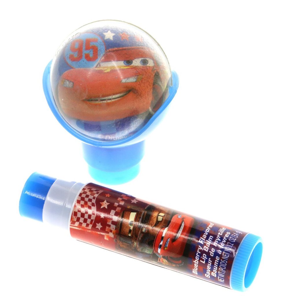 ลิปบาล์มปลอดสารพิษพร้อมลูกบอลเด้งดึ๋ง Townleygirl Lip Balm with Bouncy Ball (Cars)