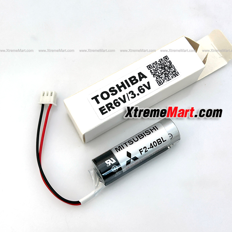 แบตเตอรี่ MISUBISHI F2-40BL Toshiba ER6V for MAXELL ER6C Lithium 3.6 V Battery (ชิ้นละ)