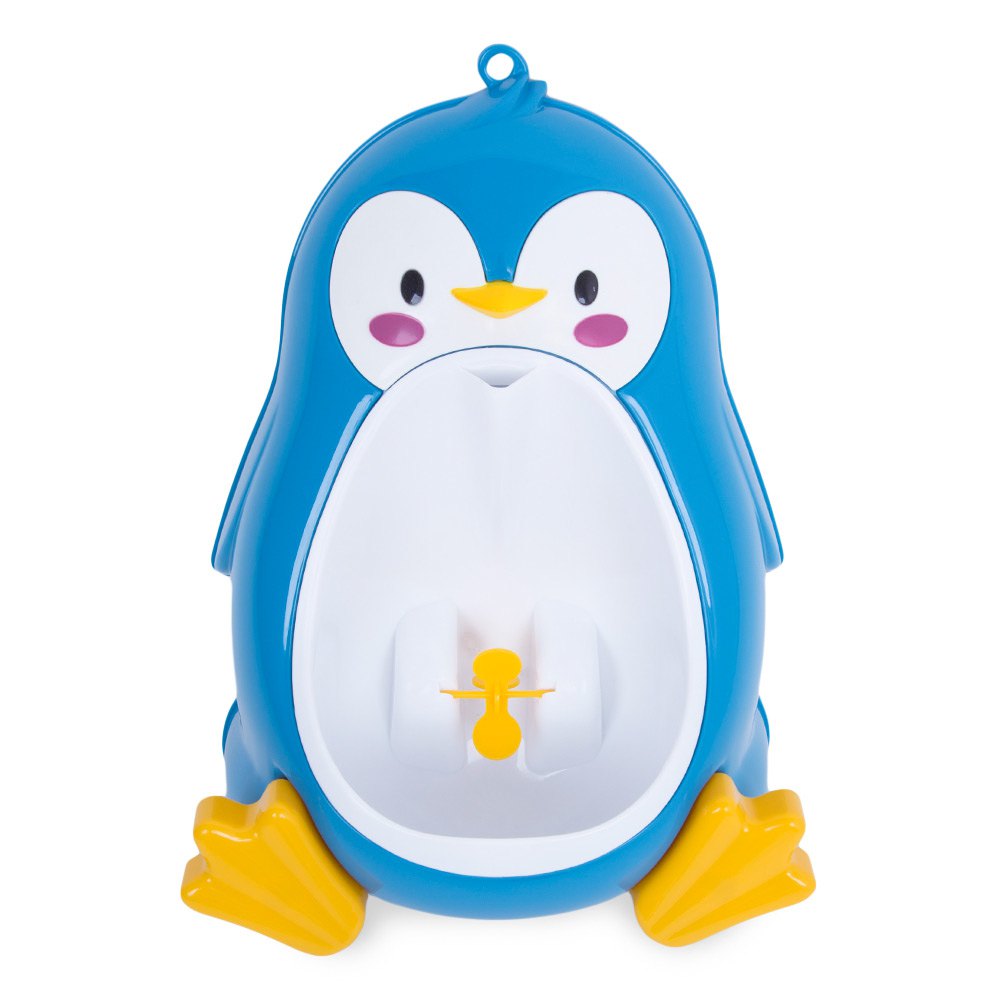 กระโถนฝึกขับถ่ายสำหรับเด็กชาย - Penguin Training Potty for Boys หลากหลายสีสัน