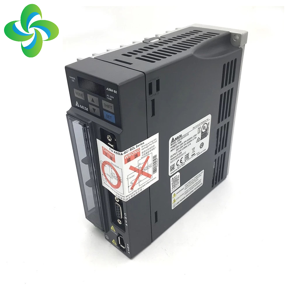 Delta AC Servo Drive ASDA-B2 Series Model:ASD-B2-0121-B 100W 220V 1-phase / 3-phase