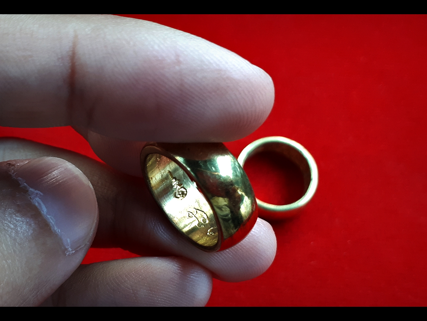 แหวน พระมหาจักรพรรดิ์ปราบมาร ปี2553 #รับประกันแท้ - หลวงปู่ศรี วัดป่ากุ้ง จ.ร้อยเอ็ด อฐิษฐานจิต ปลุกเสก