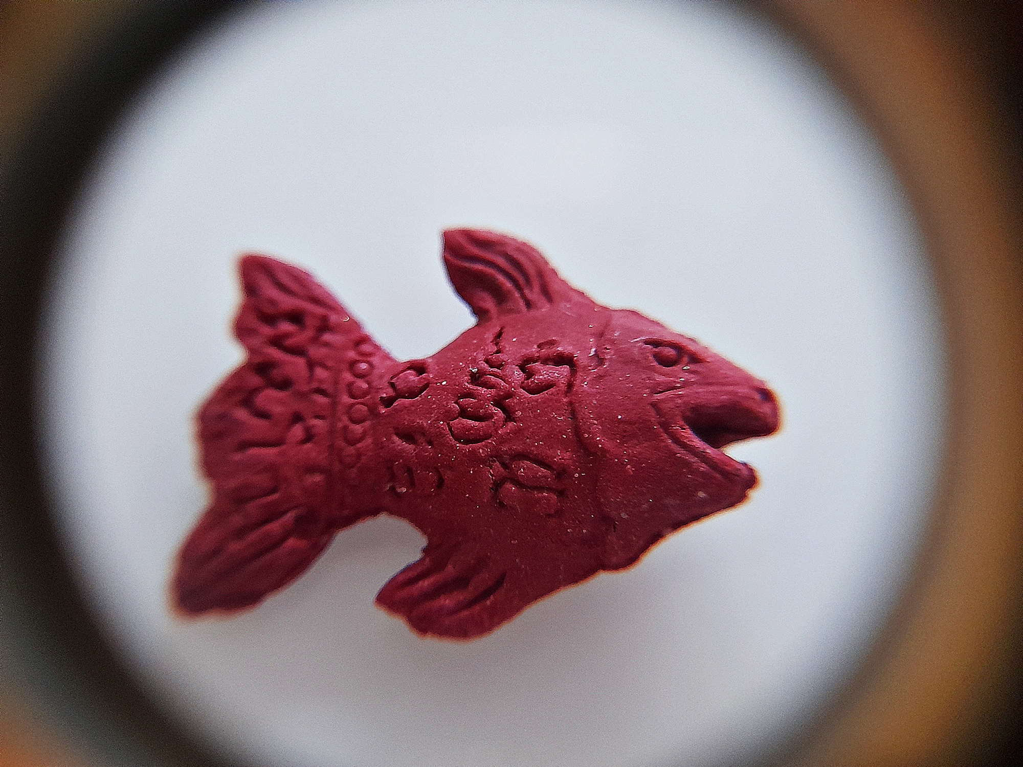 ปลาตะเพียน แดง (งับทรัพย์) เนื้อผง สร้างปลุกเสก ปี2564 #รับประกันแท้ - (ใช้มวลสารผงว่าน111ชนิด ที่เข้าพิธีเสาร์๕ ของ หลวงพ่อฤาษีลิงดำ วัดท่าซุง เมื่อ ปี2535) - (หากินหาทรัพย์ได้ง่ายๆ คล่องตัว ว่องไว เร็วกว่าใครๆ หลบหลีกอุปสรรคศัตรูเเละคู่เเข่งได้อย่างสบาย