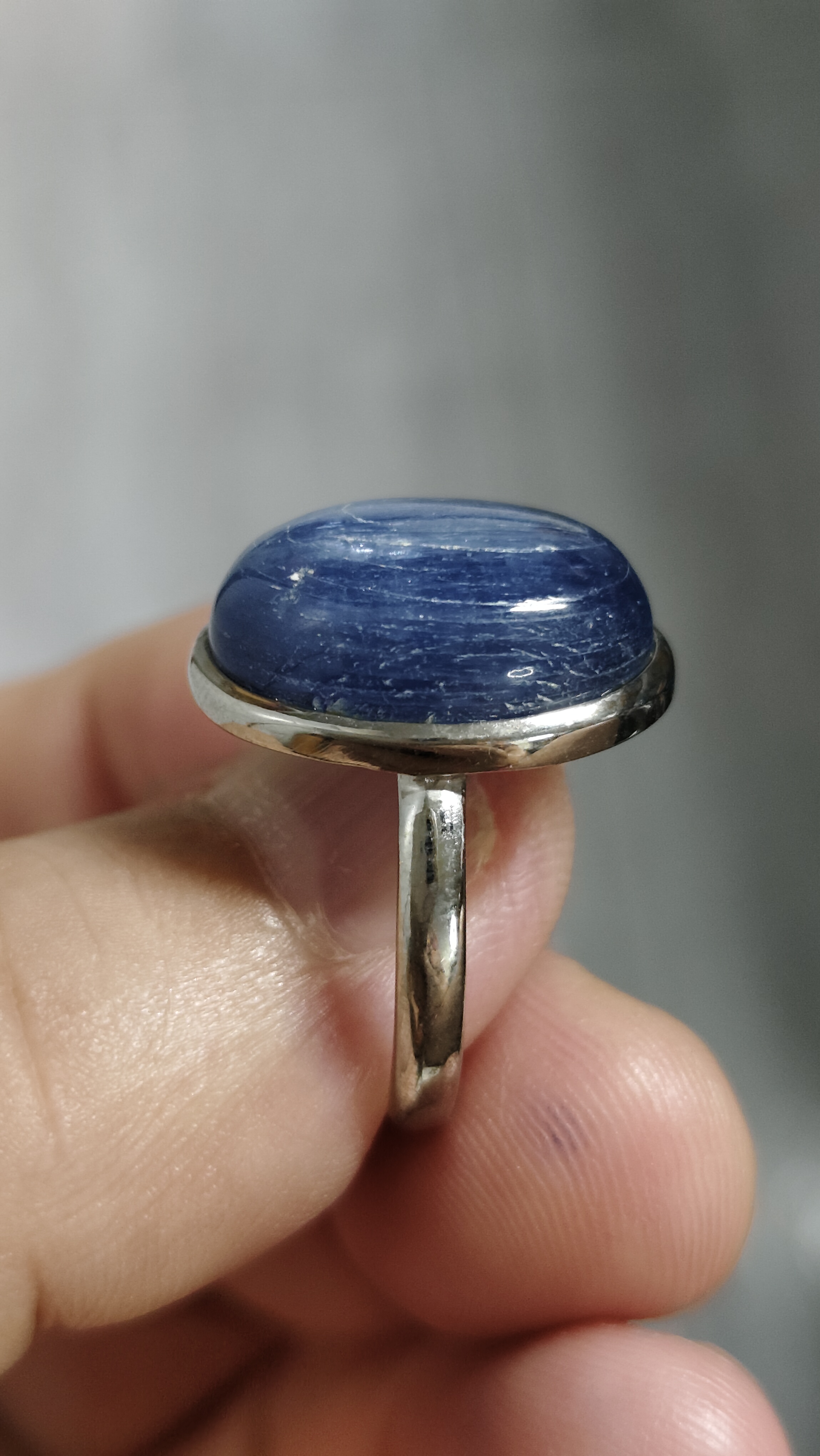 #แหวนหินคยาไนต์ #2ไซส์55.5 รหัสR-0043